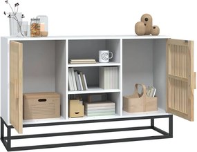 vidaXL Ντουλάπι Λευκό 105 x 30 x 65 εκ. από Επεξεργασμένο Ξύλο