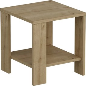 Βοηθητικό Τραπεζάκι Sapphire Δρυς GACLUS 40x42x40