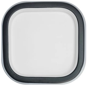 POWERTECH LED φωτιστικό οροφής HLL-0083, 28W, 4000K, 21x21cm, μαύρο