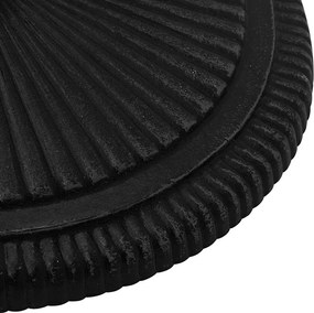 vidaXL Βάση Ομπρέλας Μαύρη 45 x 45 x 30 εκ. από Χυτοσίδηρο