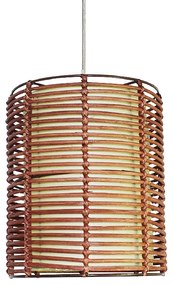 Φωτιστικό Οροφής Μονόφωτο Aca W19171BB Bamboo/Natural