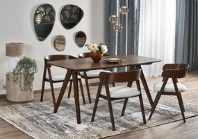 MIGUEL table walnut / walnut DIOMMI-60-29336