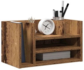 vidaXL Οργανωτής Γραφείου artisan δρυς 44.5 x 24 x 25 εκ