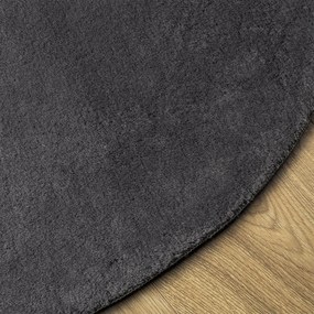 vidaXL Χαλί "HUARTE" Ανθρακί 160x230 εκ. Ωοειδές