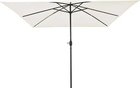 vidaXL Ομπρέλα Κήπου Άμμος 295 x 295 x 245 εκ Πολυεστέρας και Χάλυβας