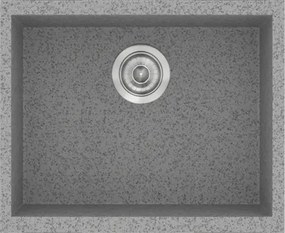 Sanitec Classic 341 (50×40) - Γρανιτένιος νεροχύτης - Granite GREY