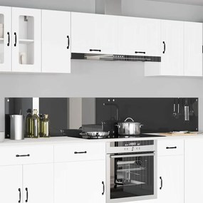 vidaXL Πίσω Πάνελ Κουζίνας 2 pcs Σκούρο Γκρι 120 x 40 cm