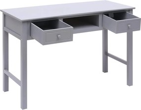 vidaXL Γραφείο Γκρι 110 x 45 x 76 εκ. Ξύλινο