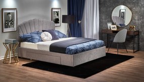 GABRIELLA 160, bed, light gray DIOMMI V-CH-GABRIELLA_160-LOZ