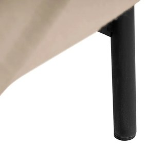 Γωνιακός Καναπές Seattle V100, Μπεζ, 304x200x89cm, Πόδια: Μεταλλικά | Epipla1.gr
