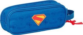 Κασετίνα Superman Μπλε 21 x 8 x 6 cm