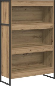 vidaXL Βιβλιοθήκη 80 x 30 x 121 εκ Επεξεργασμένο ξύλο