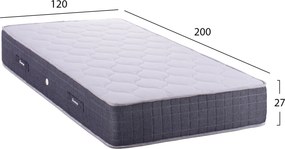 ΣΤΡΩΜΑ DREAMTOPIA CLOUD9 HM656.120 BONNELL SPRING 120x200x27Y εκ.