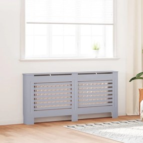 vidaXL Κάλυμμα Καλοριφέρ Ανθρακί 172 x 19 x 81,5 εκ. από MDF