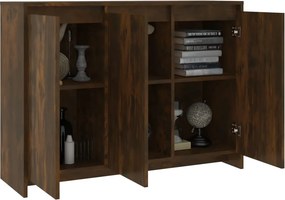 vidaXL Μπουφές Καπνιστή Δρυς 102x33x75 εκ. Επεξεργασμένο Ξύλο