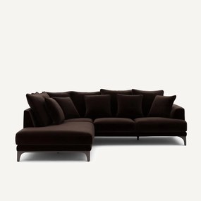 Γωνιακός καναπές από βελούδο, ARMENTO