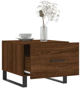 ΤΡΑΠΕΖΑΚΙΑ ΣΑΛΟΝΙΟΥ 2 ΤΕΜ BROWN OAK 50X50X40 ΕΚ ΕΠΕΞ. ΞΥΛΟ 829459