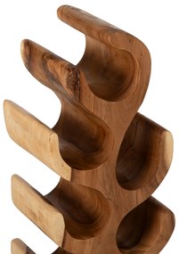 ΞΥΛΙΝΗ ΚΑΘΕΤΗ ΚΑΒΑ ΜΠΟΥΚΑΛΙΩΝ ΑΠΟ ΞΥΛΟ SUAR 27x18,5x82Υεκ.HM9486 - 0409594 - HM9486
