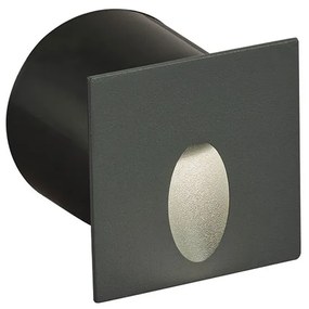 Απλίκα LED Εξωτερικού Χώρου Χωνευτή Viokef Serifos Square 4261200