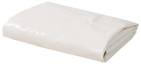 vidaXL Μουσαμάς 650 γρ./μ.² Λευκός 4 x 4 μ.