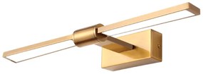 Φωτιστικό Μπάνιου LED Aca Papigion PN1403LEDW41BR Brass