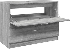 vidaXL Ντουλάπι Νιπτήρα Grey Sonoma 78x37x59 εκ. Επεξεργασμένο Ξύλο