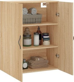 vidaXL Ντουλάπι Επιτοίχιο Sonoma Δρυς 69,5 x 34 x 90 εκ. Επεξεργ. Ξύλο