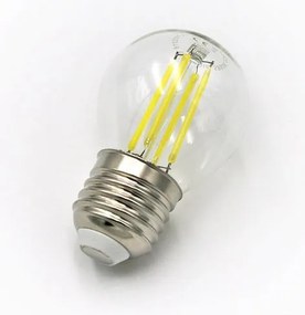 Adeleq Led Λάμπα Cog Σφαιρικό Διάφανο Ε27 7W 230V Θερμό 13-2711700