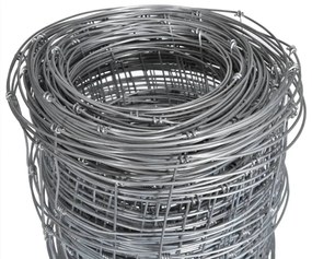 vidaXL Συρματόπλεγμα Περίφραξης Ασημί 50 x 0,8 μ. Γαλβανισμένο Ατσάλι