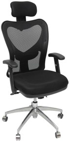VELCO Pro-Systems ΚΑΡΕΚΛΑ ΓΡΑΦΕΙΟΥ ΜΑΥΡΗ ΔΙΕΥΘΥΝΤΟΥ -ΔΙΑΣΤΑΣΕΙΣ: 60x50x115/125cm velco-66-22419
