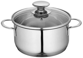 Κατσαρολάκι Με Γυάλινο Καπάκι 2370702816 Φ16cm Inox Kuchenprofi 16 cm Ανοξείδωτο Ατσάλι