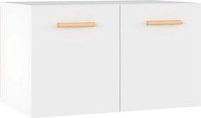 vidaXL Ντουλάπι Τοίχου Λευκό 60 x 36,5 x 35 εκ. από Επεξεργασμένο Ξύλο