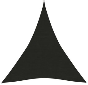 Πανί Σκίασης Μαύρο 4 x 5 x 5 μ. από HDPE 160 γρ./μ²