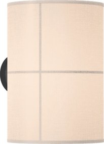 Απλίκα Τοίχου Rania Wall 28cm Μαύρο