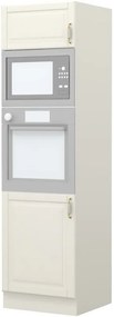 Επιδαπέδιο ντουλάπι φούρνου ψηλό Toscana K21-60-2MB-Ivory - 60.00Χ60.00Χ216.00cm