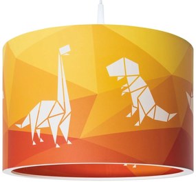 Κρεμαστό φωτιστικό οροφής Elobra Dinopoly-Portokali