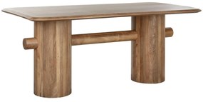 Τραπεζαρία Home ESPRIT Φυσικό Ξύλο από Μάνγκο 180 x 90 x 76 cm