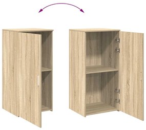 vidaXL Ντουλάπι αποθήκευσης Sonoma Oak Κατασκευασμένο ξύλο
