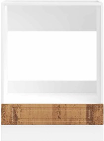 vidaXL Ντουλάπι φούρνου Porto Παλαιού Ξύλου Επεξεργασμένο ξύλο