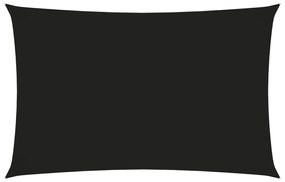 Πανί Σκίασης Ορθογώνιο Μαύρο 2 x 5 μ. από Ύφασμα Oxford - Μαύρο