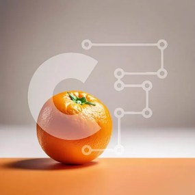 Σετ των 2 Intra Συλλεκτικό Ξύλινο Παζλ Plywood  4mm - Μονό πορτοκαλί σε πορτοκαλί τραπέζι Σε Ξύλινο Κουτί - Διαστάσεις: 10x10 cm – 25 κομμάτια