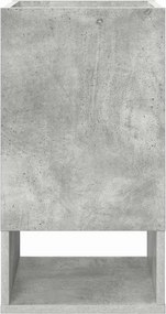 vidaXL End Table Σκυρόδεμα Γκρι 30 x 30 x 56 εκ. Επεξεργασμένο ξύλο