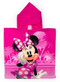 Πόντσο Παιδικό Microfiber 50x100εκ. Minnie 05 Fuchsia Disney DimCol