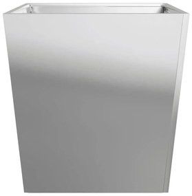 vidaXL Ζαρντινιέρα Κήπου 50x50x50 εκ. από Γαλβανισμένο Χάλυβα