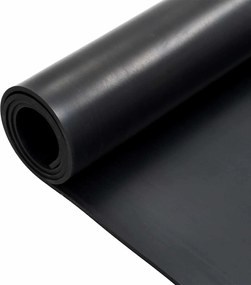 vidaXL Μάτ δαπέδου Μαύρο 1,2 x 2 μ Λάστιχο