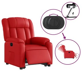 vidaXL Πολυθρόνα Ηλεκ.Ανακλινόμενη με Ανύψωση απόΣυνθετικό Δέρμα