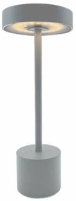 Επιτραπέζιο Φωτιστικό Lumisky ROBY GREY Αλουμίνιο