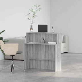 vidaXL Γραφείο υποδοχής 100x50x103,5 εκ. Επεξεργασμένο Ξύλο