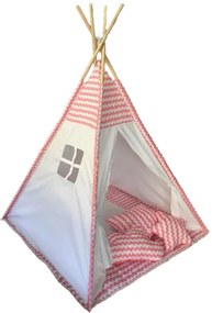 Παιδική σκηνή Baby Adventure Teepee Pink Wave