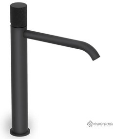 Eurorama Eletta Tecno Black Matt Ψηλή Μπαταρία Νιπτήρα